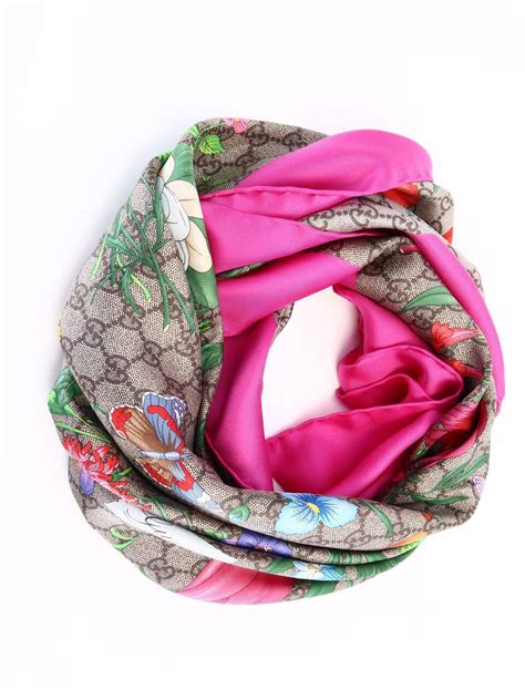 gucci scarf flowers|gucci scarf cost.